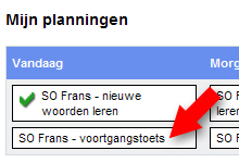 Een voortgangstoest maken