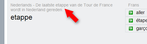 Een opmerking bij een vraag